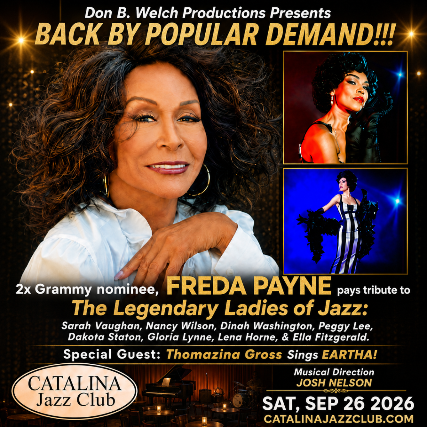 FREDA PAYNE: LEGENDARY LADIES OF JAZZ (2x Grammy Award-nominee)