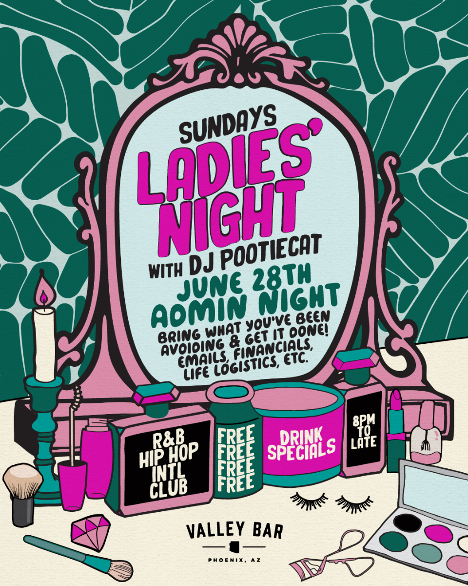 LADIES “ADMIN” NIGHT WITH DJ POOTIECAT! // R&B / HIP HOP / BAILE / CLUB | Event Image