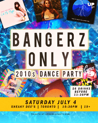Bangerz Only: 2010s Dance Party at Sneaky Dee's - Jul 4 2026 - LOW TICKETS