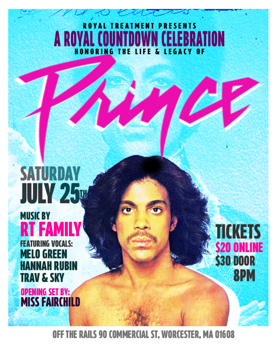 Royal Treatment Presents A Royal Countdown Celebration Honoring The Life and Legacy of Prince