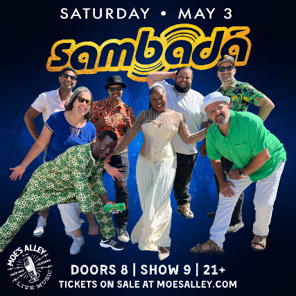 Moe’s Alley Presents: SambaDá at Moe’s Alley – Santa Cruz, CA