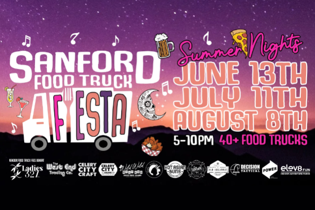 FOOD TRUCK FIESTA SUMMER NIGHTS PASSPORT at West End Trading Company, sanford
