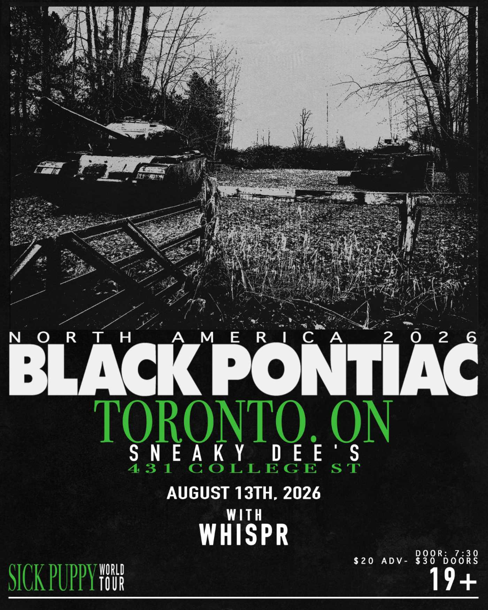 Black Pontiac & Whispr at Sneaky Dee's - LOW TICKETS