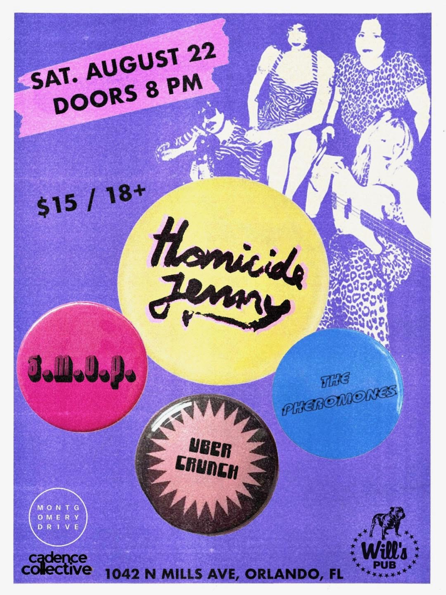Homicide Jenny with S.M.O.P., The Pheromones, and Uber Crunch