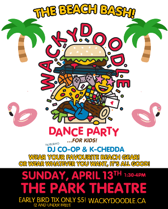 WackyDoodle Dance Party for Kids - The Beach Bash