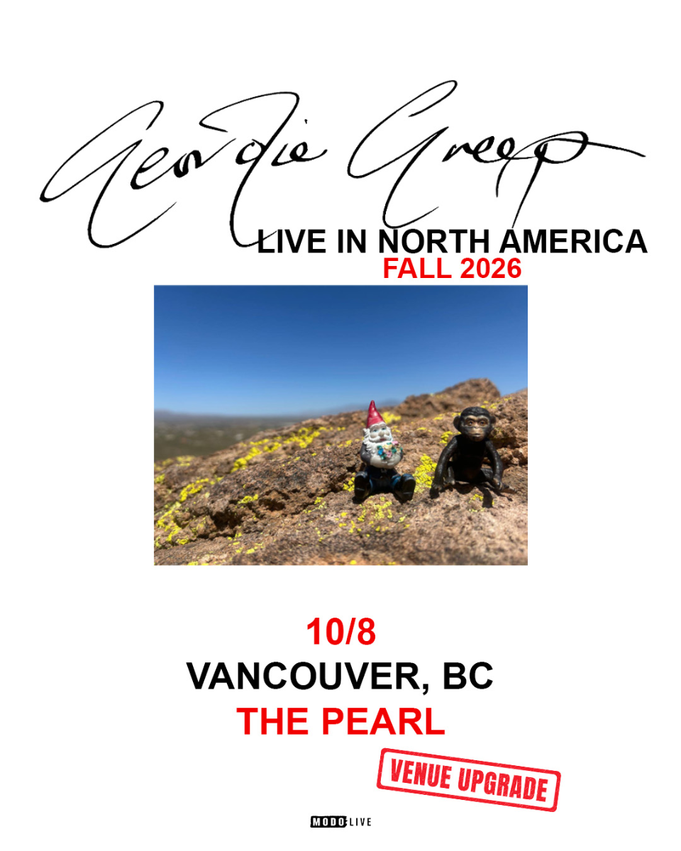 An Evening with Geordie Greep