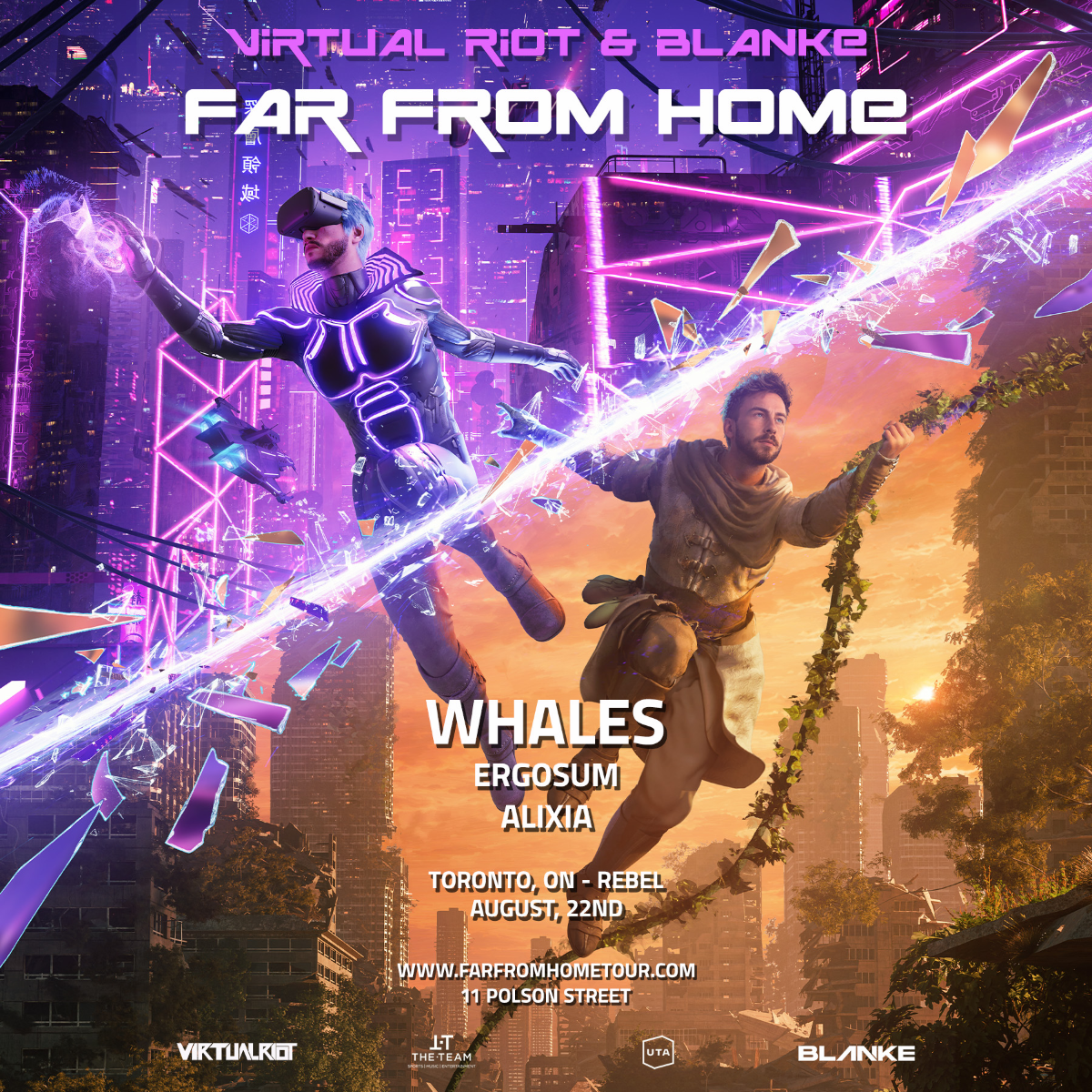 VIRTUAL RIOT & BLANKE - FAR FROM HOME TOUR