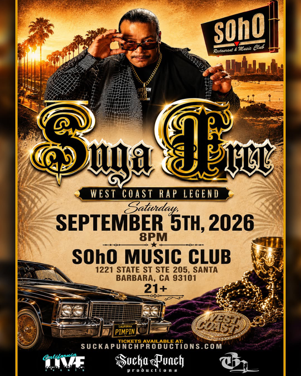 Suga Free Live in Santa Barbara