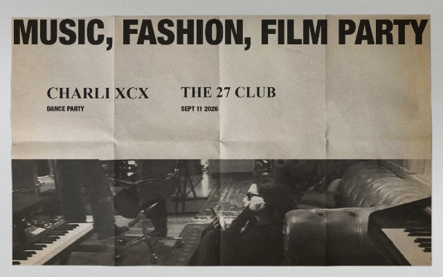 Music, Fashion, Film Party