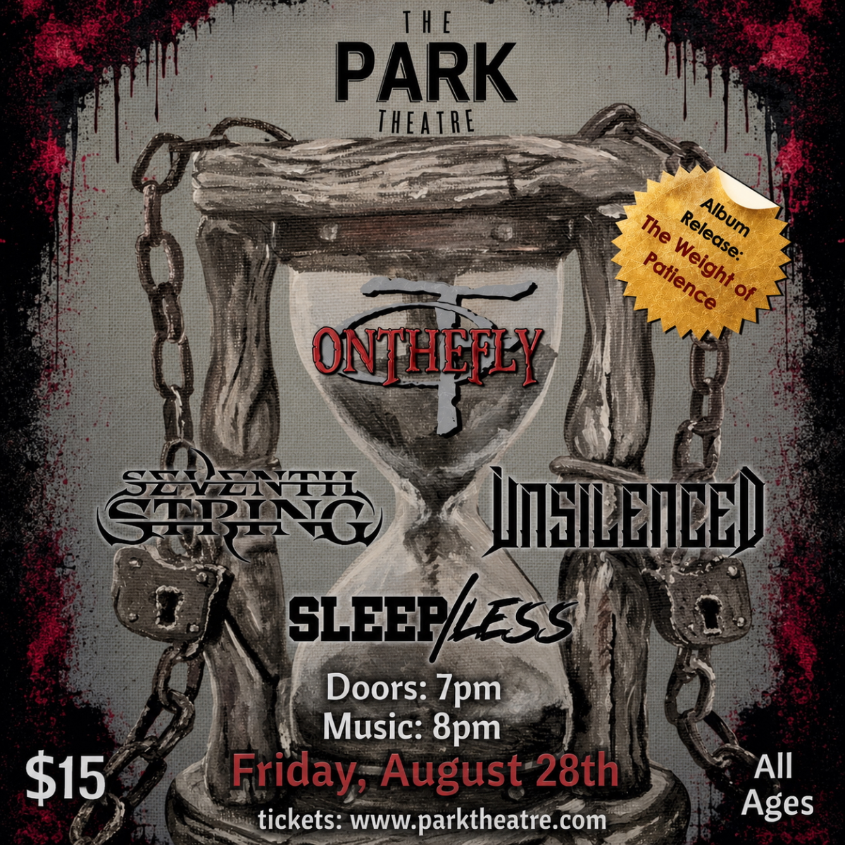 ONTHEFLY Album Release Show: The Weight of Patience