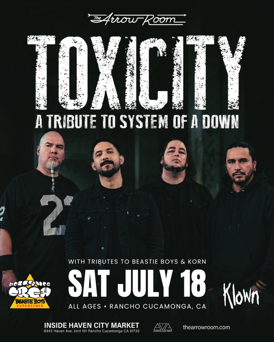 Toxicity - System of a Down tribute with Beastie Boys & Korn Tributes