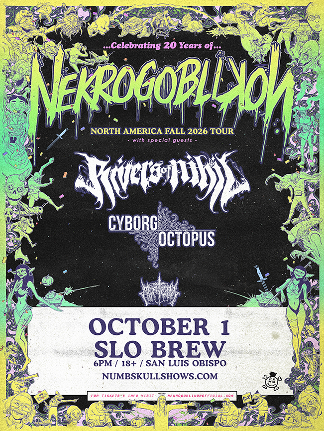 Nekrogoblikon, Rivers of Nihil, Cyborg Octopus, Repterra