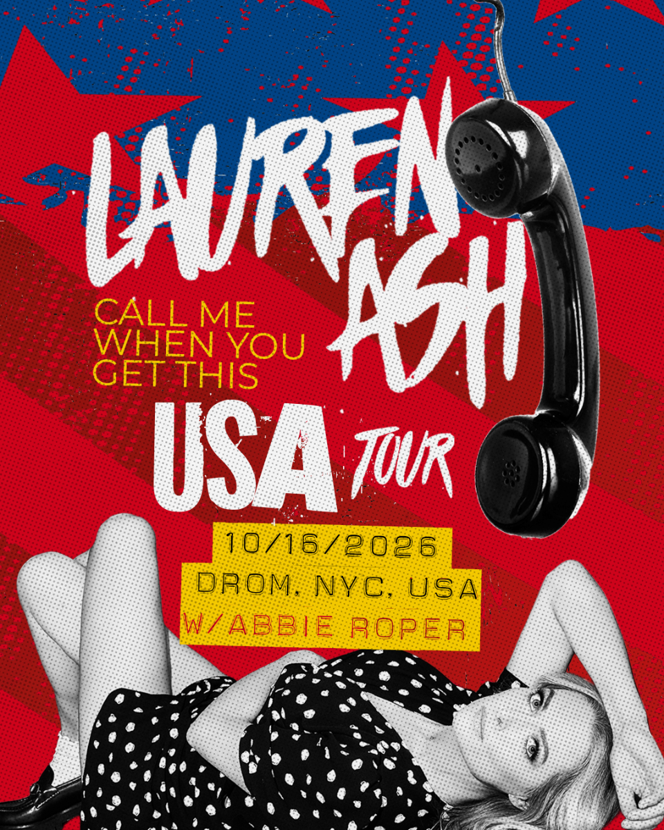 Lauren Ash 'Call Me When You Get This - USA Tour' w/Abbie Roper (Pop Punk, Alternative Rock, Pop Rock)