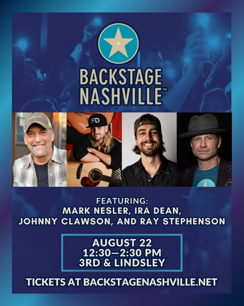 BACKSTAGE NASHVILLE! DAYTIME HIT SONGWRITERS SHOW featuring Mark Nesler , Ira Dean , Johnny Clawson & Ray Stephenson