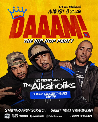 DAAAM! The Hip Hop Party - Featuring Live THA ALKAHOLIKS