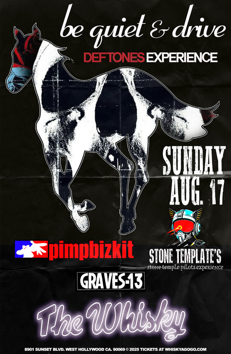 Be Quiet & Drive (Deftones Experience) , Pimp Bizkit (Tribute to Limp Bizkit), Stone Template's (Stone Temple Pilots Experience), Deadicated Project, The Deffades