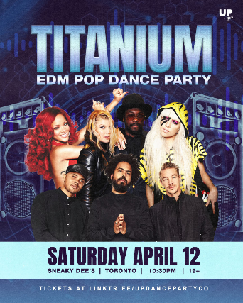 Titanium: EDM Pop Dance Party at Sneaky Dee's - Apr 12 2025