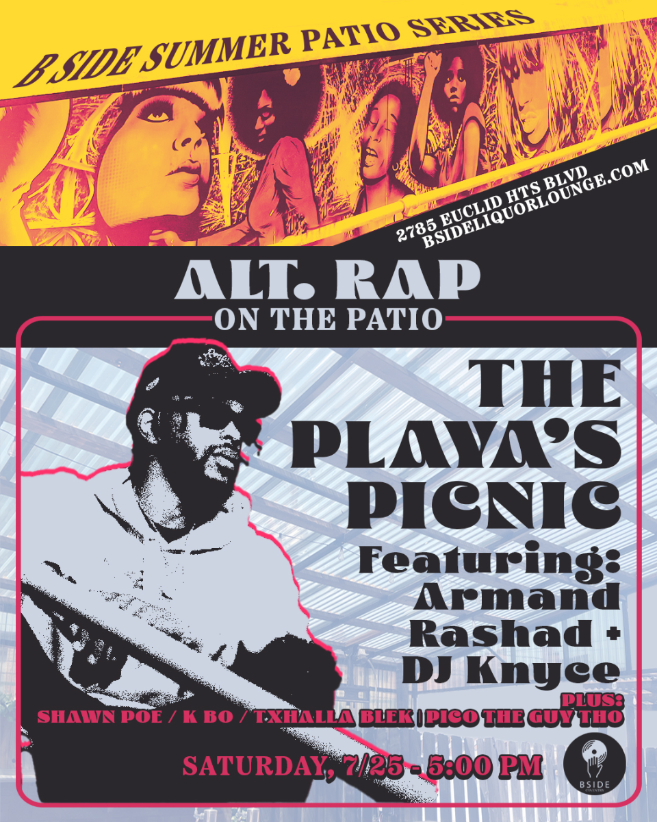 B Side Patio Series Presents: The Playa's Picnic ft. Armand Rashad and DJ Knyce