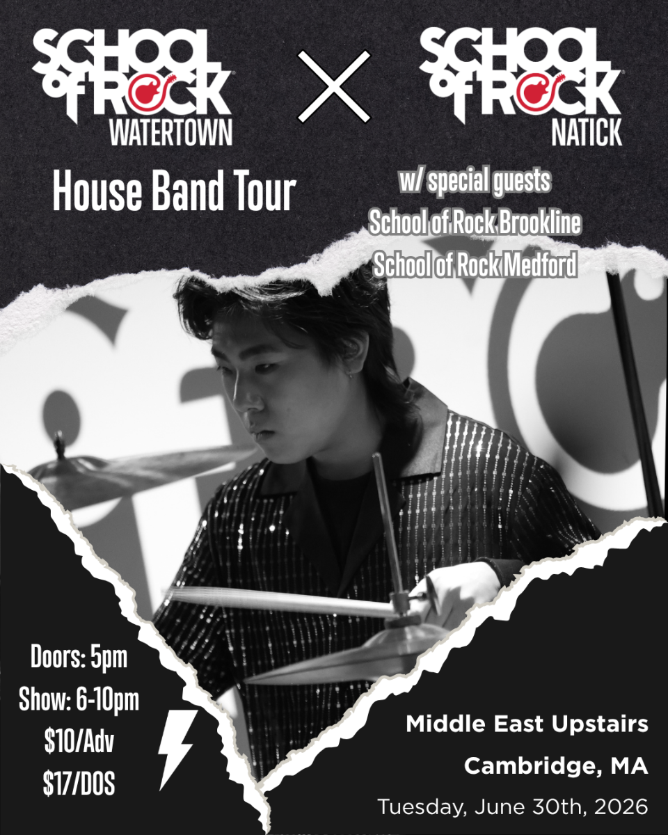 School of Rock Watertown & Natick – House Band Tour w/special guests School of Rock Brookline & Medford | Event Image