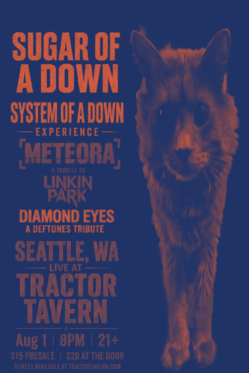 Sugar of a Down (System of a Down) w/ Meteora (Linkin Park) + Diamond Eyes (Deftones)