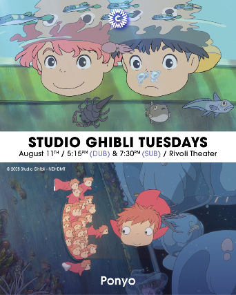 Ponyo (Dub) in the Rivoli! *Studio Ghibli Tuesdays*