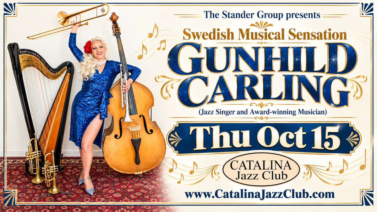Swedish Musical Sensation GUNHILD CARLING (Jazz Singer and Award-winning Musician)