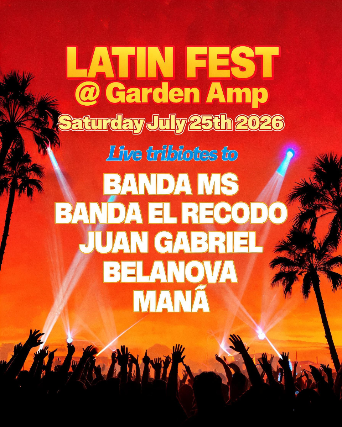 LATIN FEST Tributo Banda MS, Banda El Recodo, Juan Gabriel, Belanova, Maná