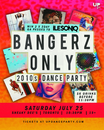 Bangerz Only: 2010s Dance Party at Sneaky Dee's - Jul 25 2026 - LOW TICKETS