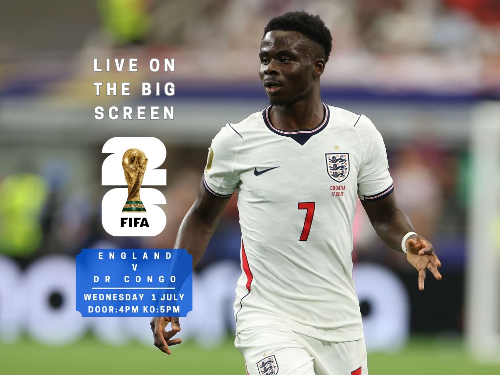England v DR Congo - FIFA World Cup 2026 - Knock Outs!!