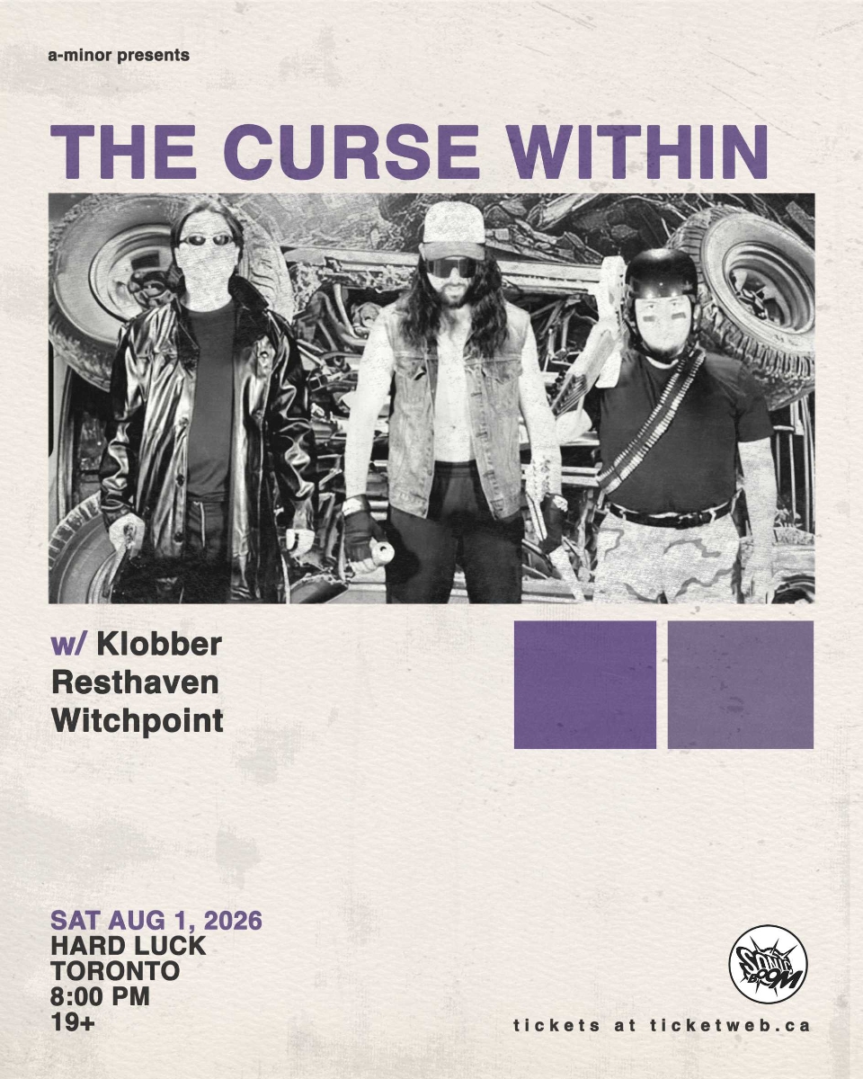 The Curse Within w/ Klobber, Resthaven & Witchpoint