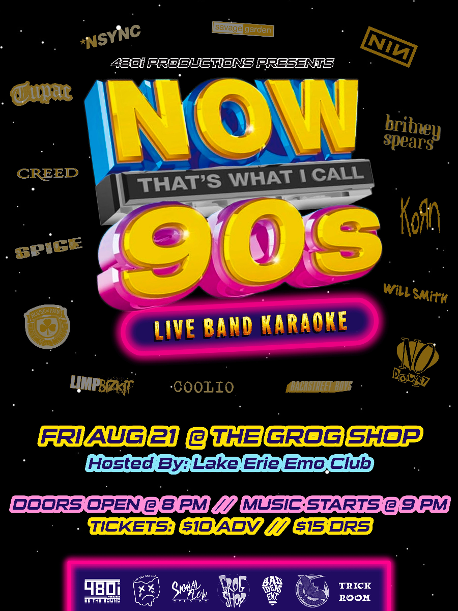 Now That's What I Call The 90s: Live Band Karaoke