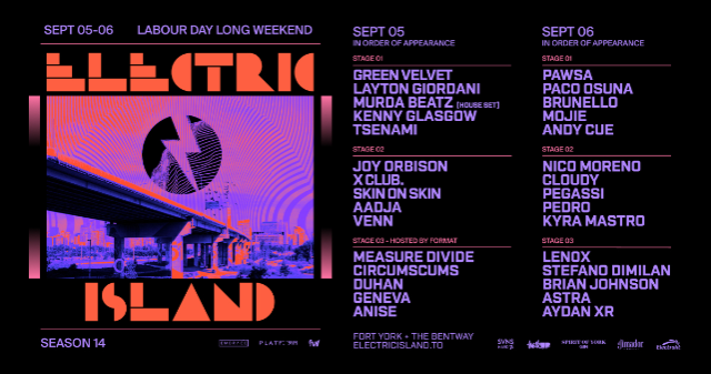 ELECTRIC ISLAND: 2026 SEASON CLOSER - SATURDAY