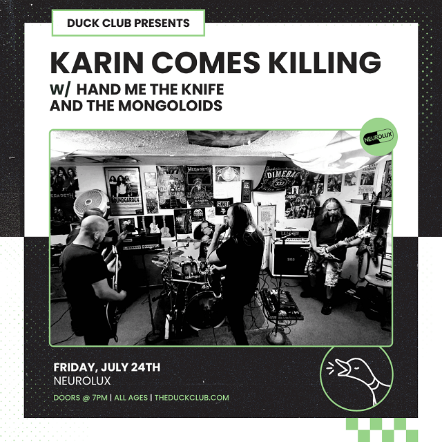 Karin Comes Killing, Hand Me The Knife, The Mongoloids