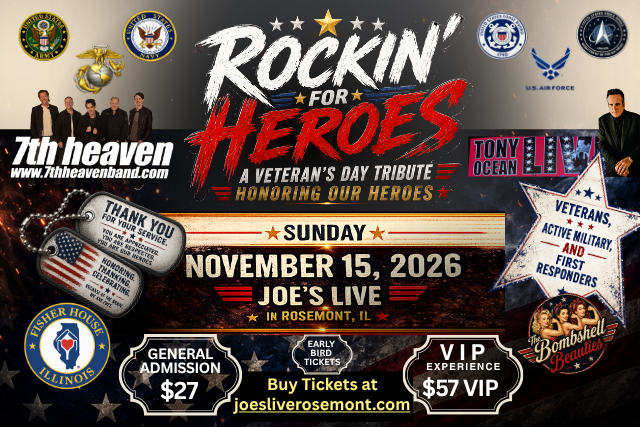 Rockin' for Heroes: A Veteran's Day Tribute Featuring 7th Heaven & Friends