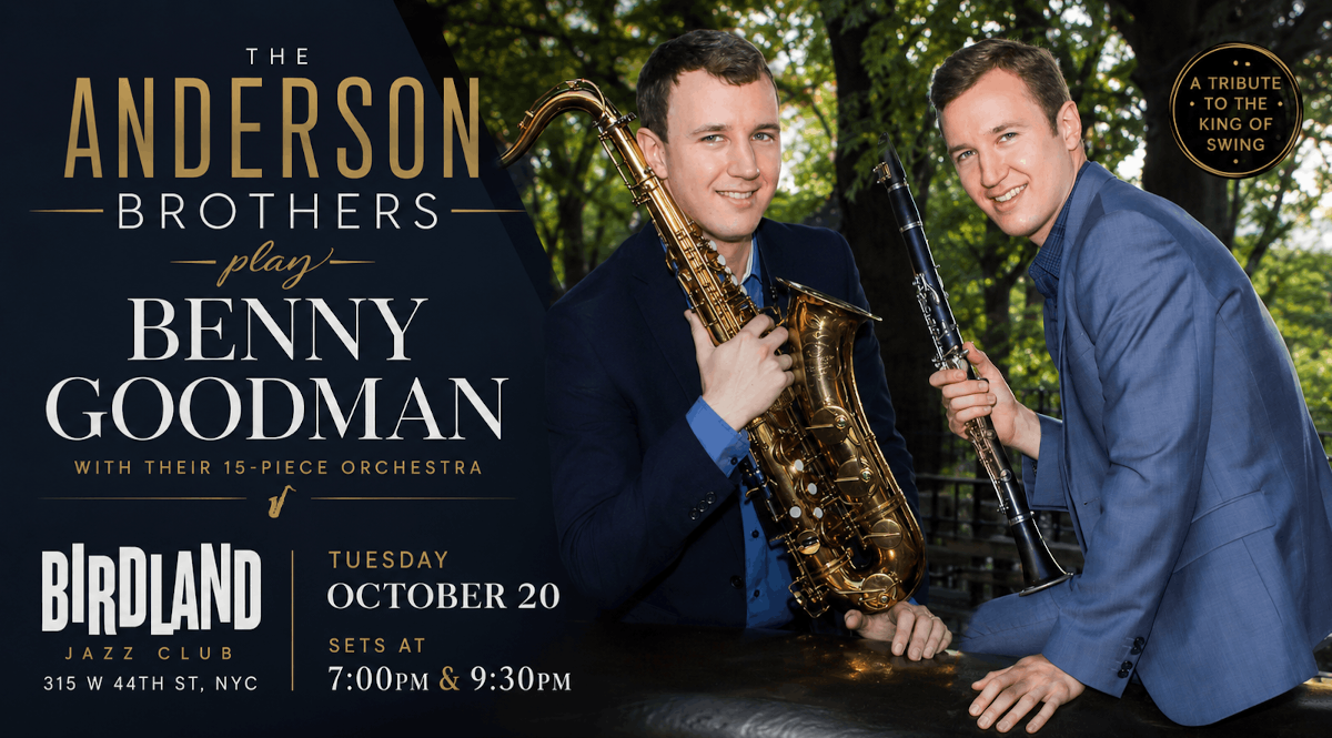 Anderson Brothers play Benny Goodman | Event Image