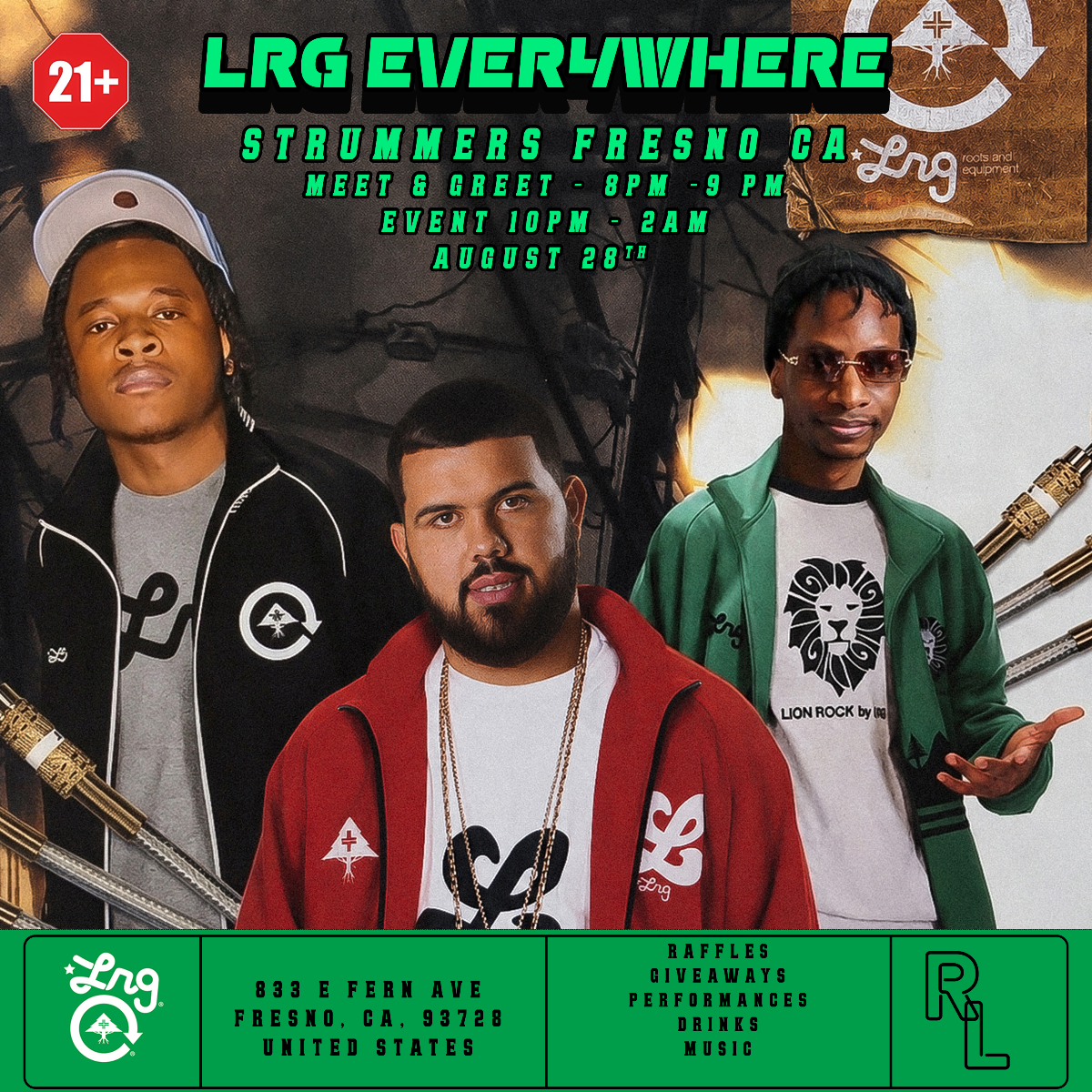 LRG EveryWhere featuring EveryWhere, Jyshon, ApolloThaMonsta Ramses, She Who Won’t Be Named