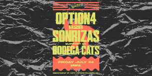 option4 b2b Sonrizas | EDM DJ Music Concert Show 2026 7/24 | Club