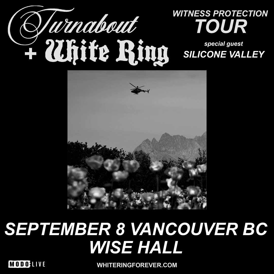 Turnabout & White Ring with Silicone Valley