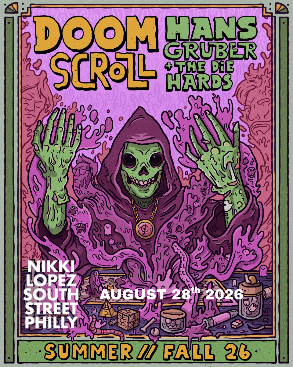 Doom Scroll, Hans Gruber and The Die Hards , The Upfux , Matthew Charles