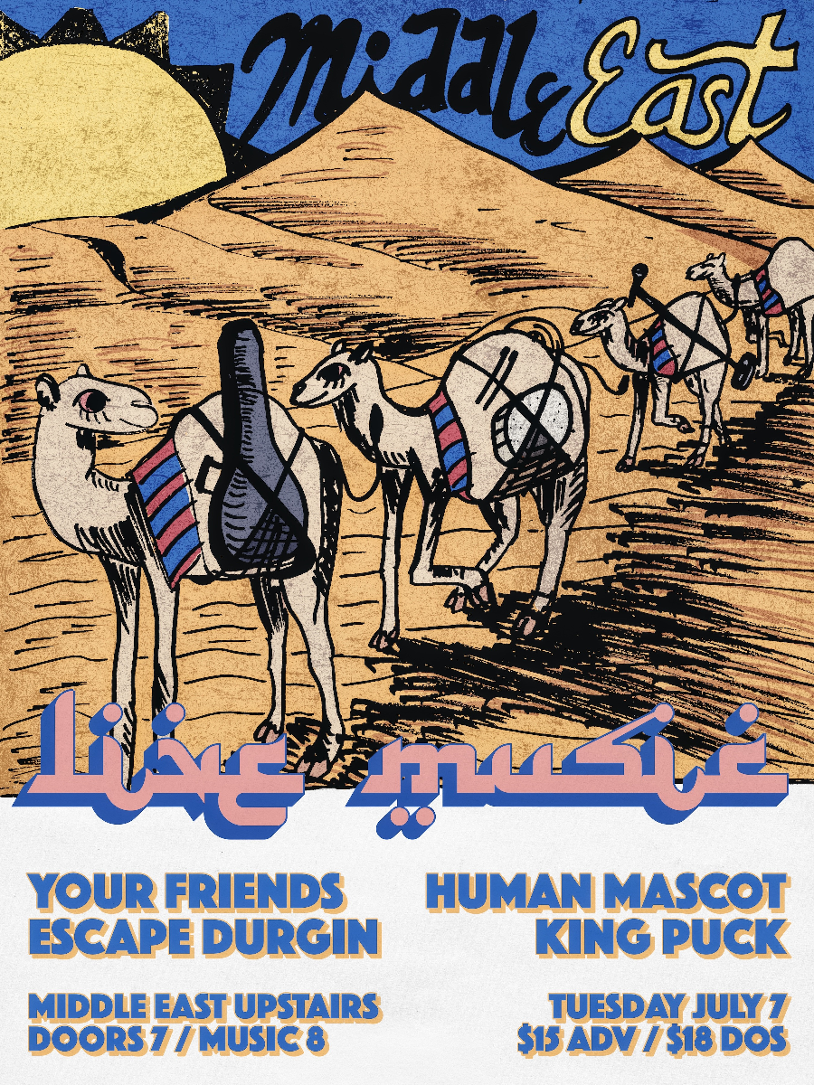 Your Friends, Escape Durgin, Human Mascot, King Puck | Event Image