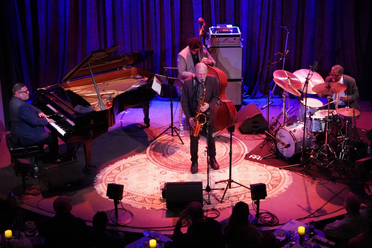 Blues on the Corner: McCoy Tyner Legacy Band featuring Francisco Mela, Benito Gonzalez, Santi Debriano with special guest, George Garzone
