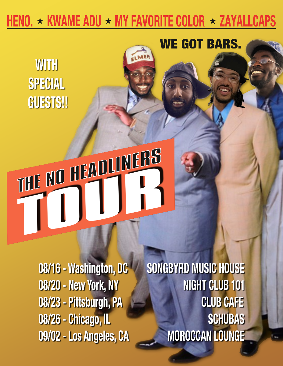 THE NO HEADLINERS TOUR