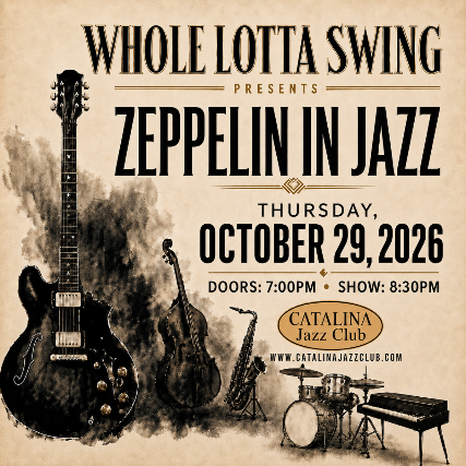 Whole Lotta Swing presents Zeppelin in Jazz