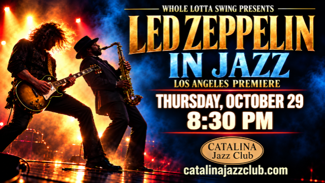Using concert image Led Zeppelin in Jazz with Whole Lotta Swing concert image