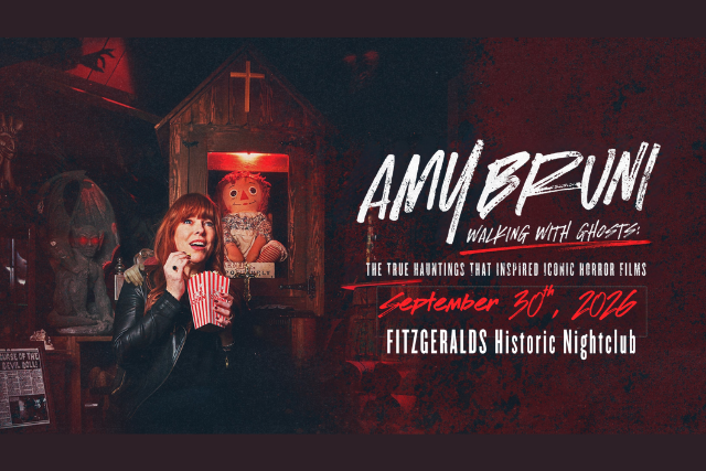 Walking with Ghosts: True Hauntings that Inspired Iconic Horror Films at FitzGerald's in Chicago, IL