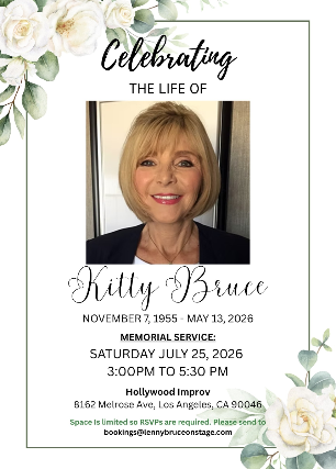 Celebration of Life: Kitty Bruce