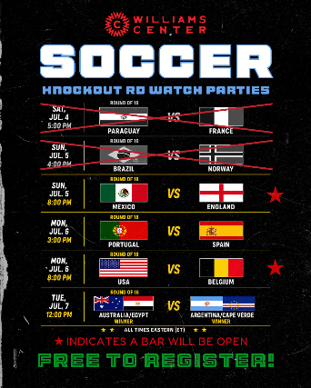 USA VS Belgium - Soccer Watch Party - FREE ENTRY