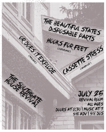 The Beautiful States, Disposable Parts, Hooks For Feet, Cassette Stress, Or Does It Explode