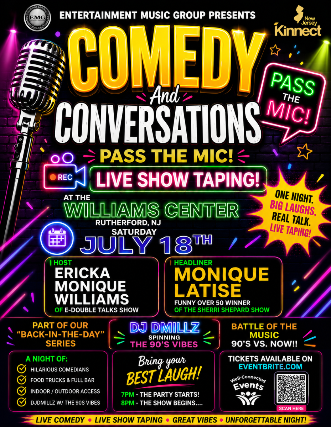 Comedy & Conversations: "Pass the Mic!" - Image 1