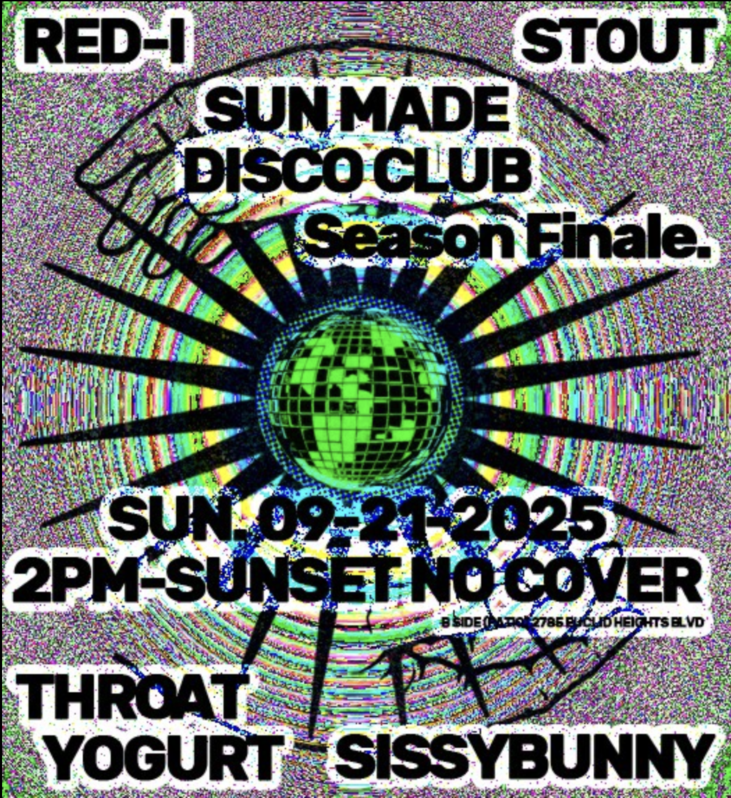 SUN MADE DISCO CLUB: with TBA